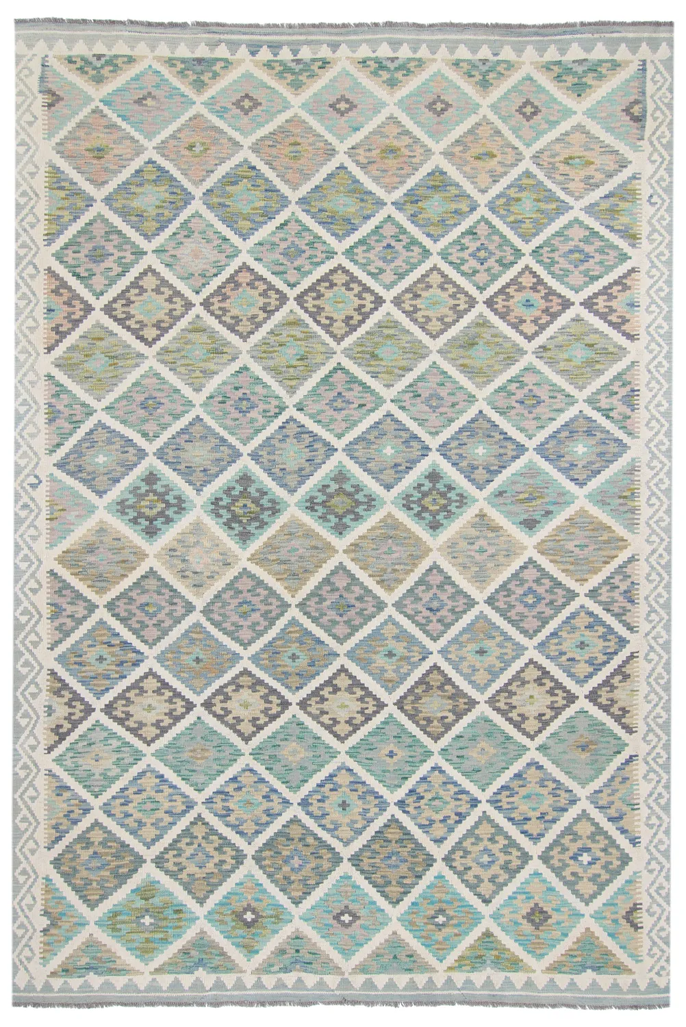 Orientalischer Kelim-Teppich 294 x 197 cm
