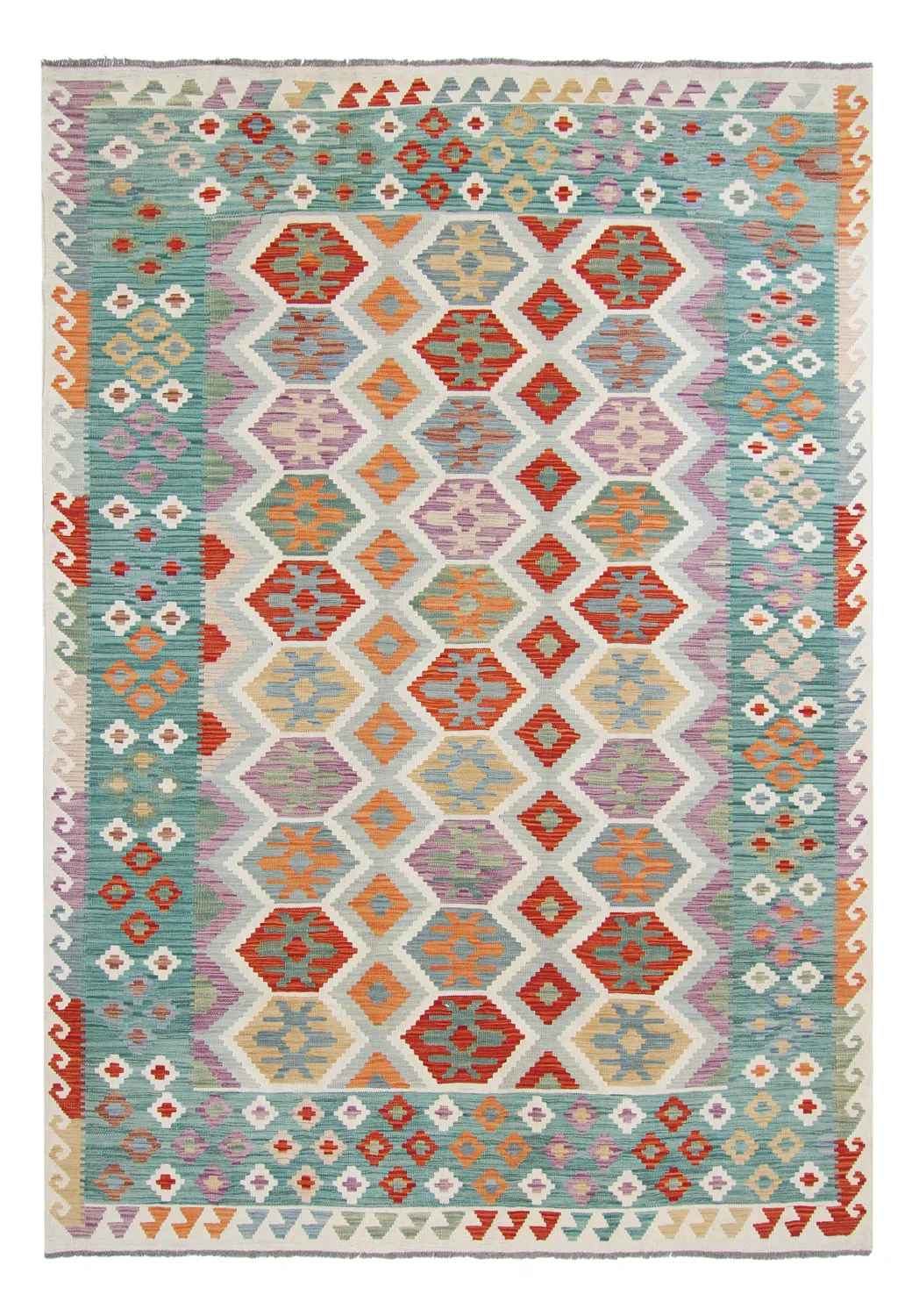 Orientalischer Kelim-Teppich 287 x 203 cm