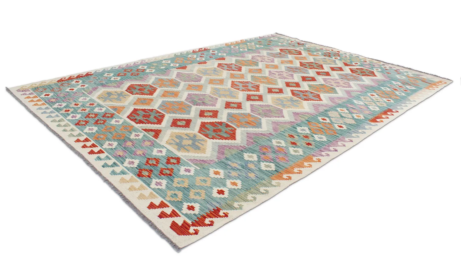 Orientalischer Kelim-Teppich 287 x 203 cm