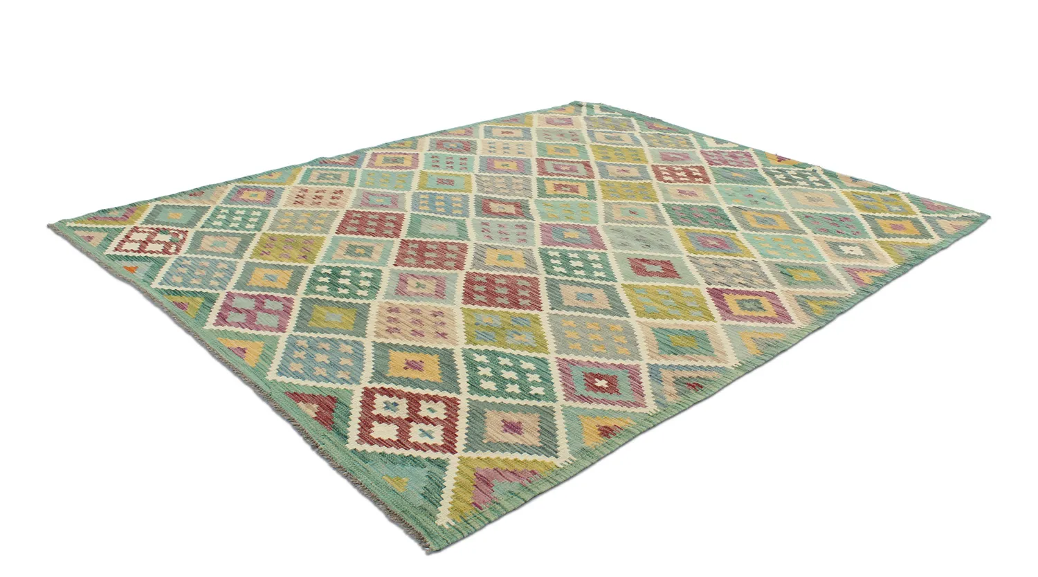 Orientalischer Kelim-Teppich 229 x 186 cm