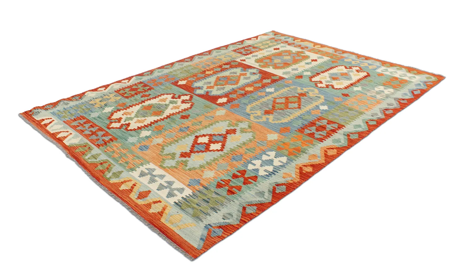 Orientalischer Kelim-Teppich 241 x 167 cm