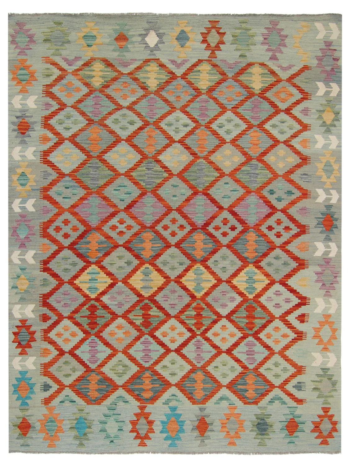 Orientalischer Kelim-Teppich 241 x 181 cm