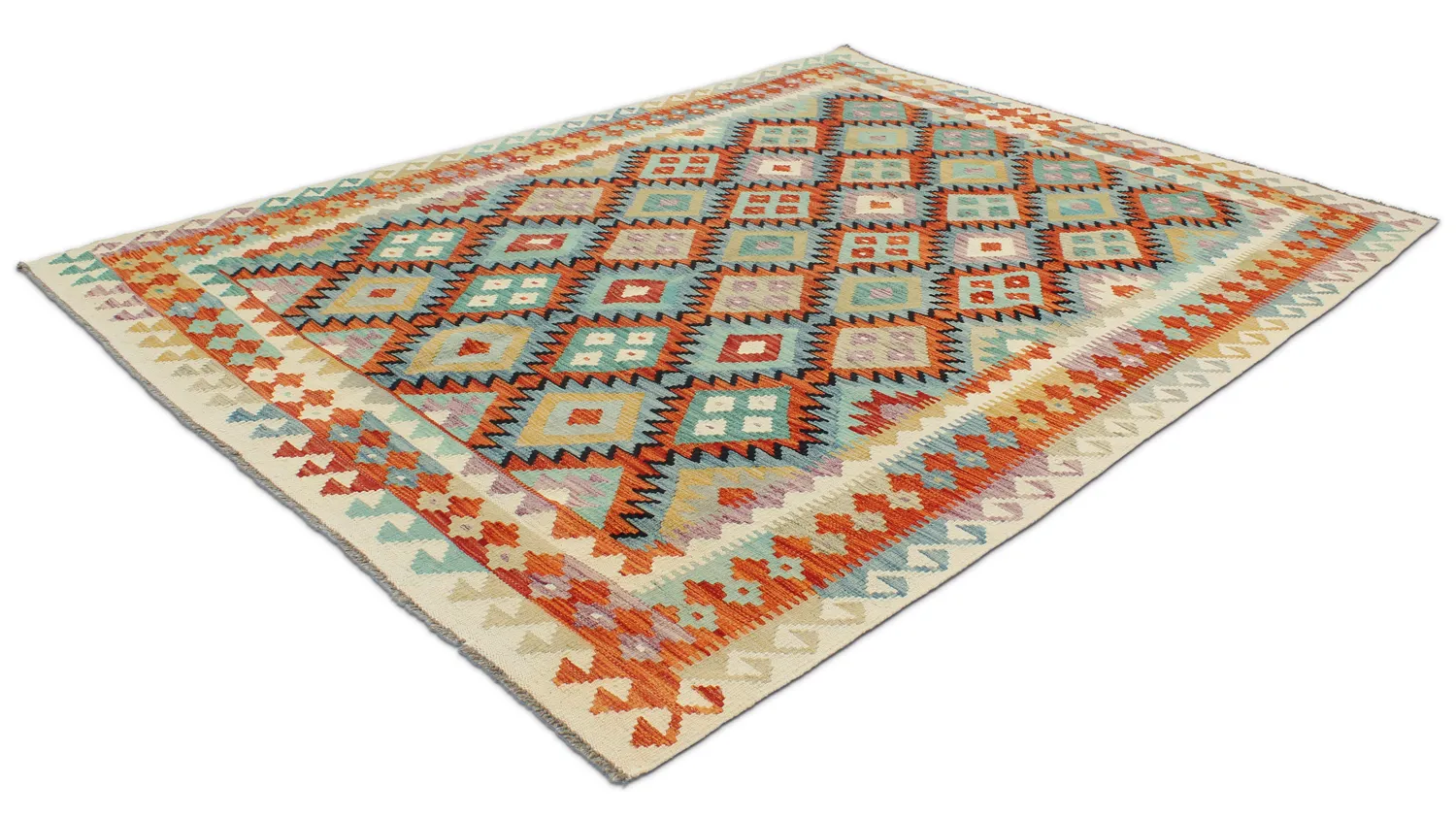 Orientalischer Kelim-Teppich 236 x 175 cm