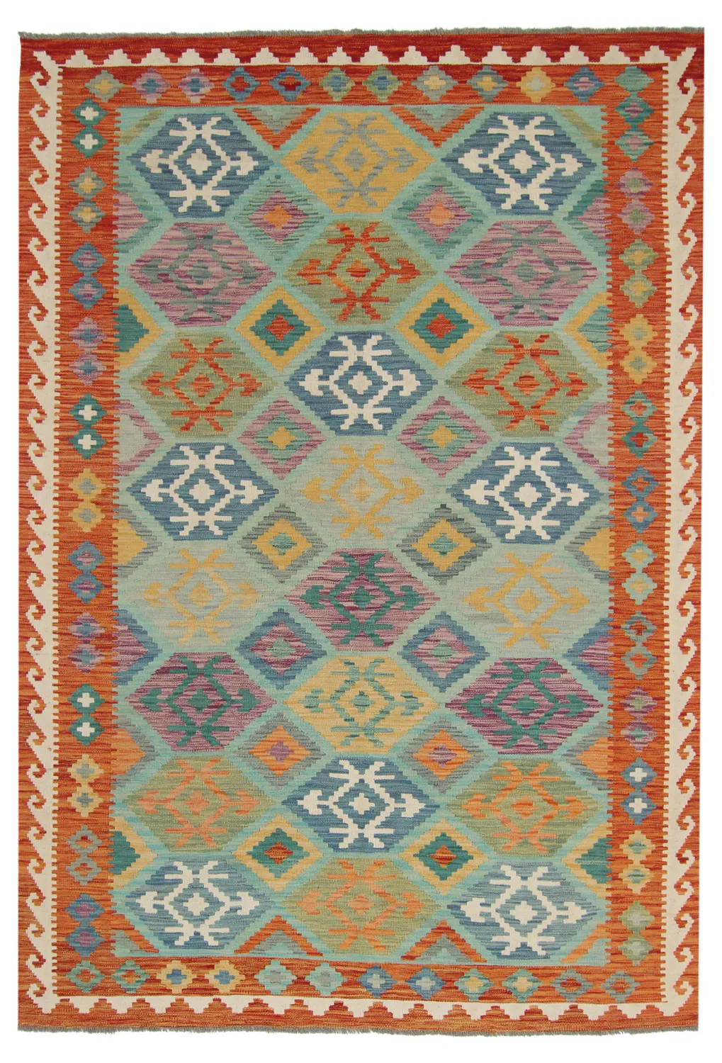 Orientalischer Kelim-Teppich 251 x 173 cm
