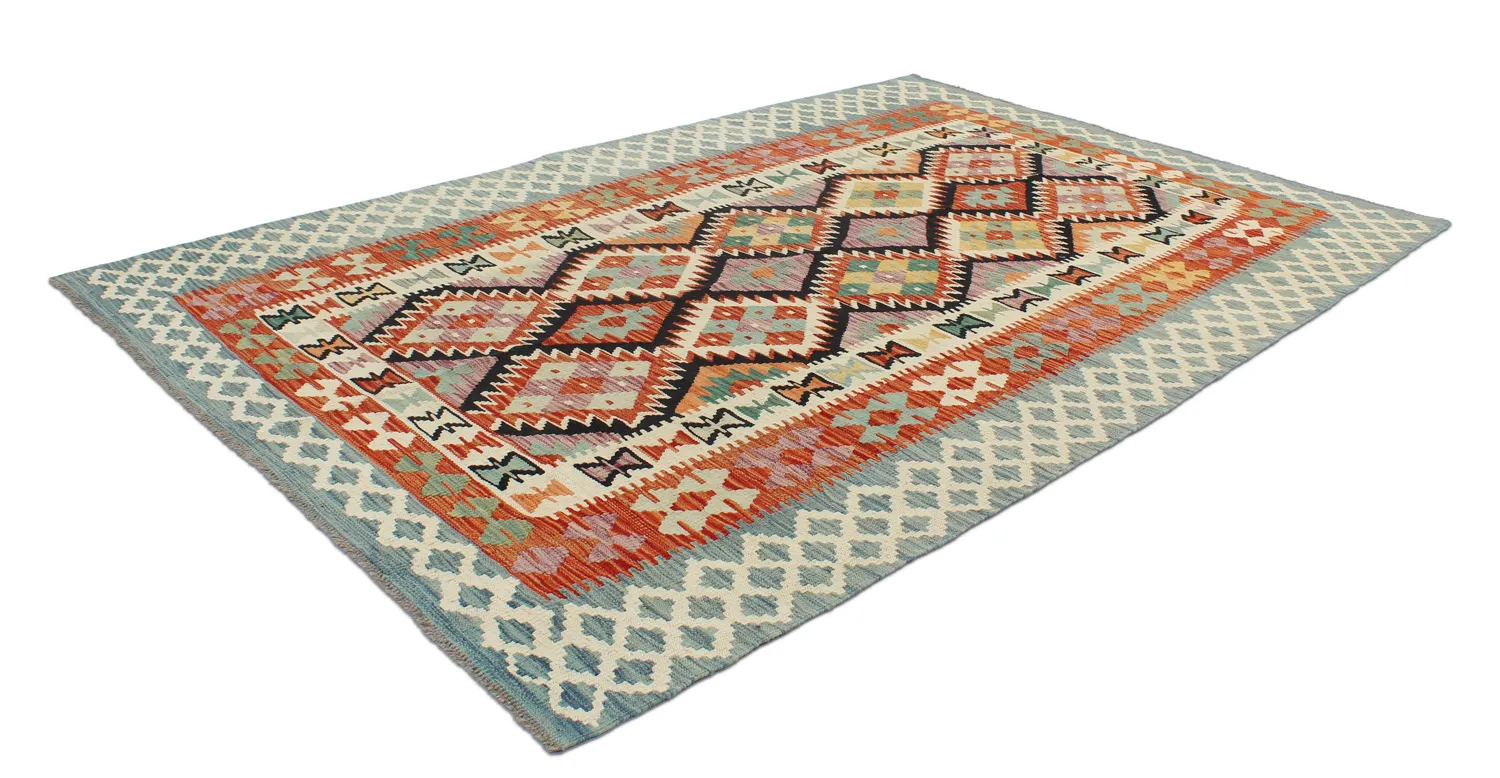 Orientalischer Kelim-Teppich 246 x 164 cm