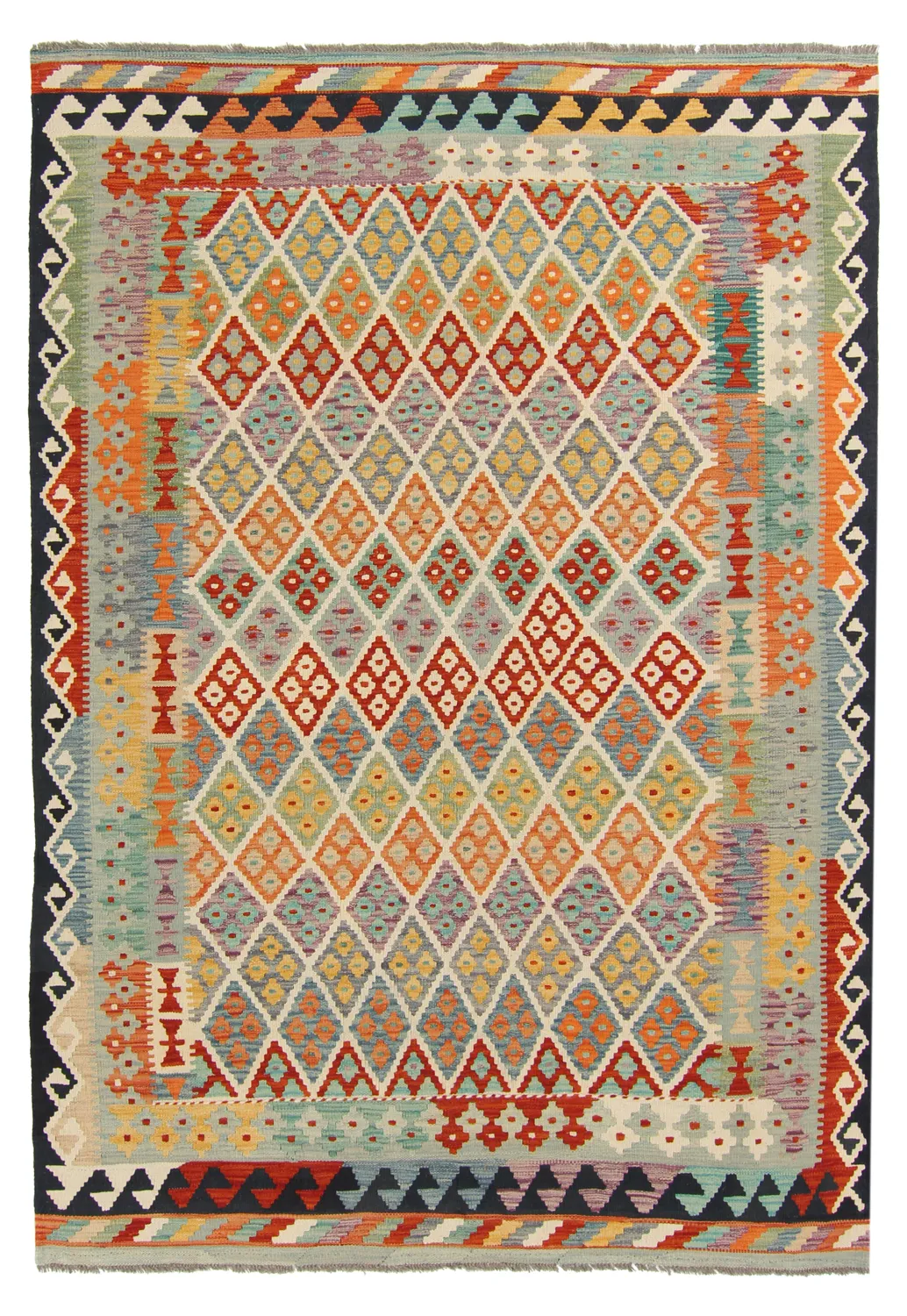Orientalischer Kelim-Teppich 235 x 173 cm