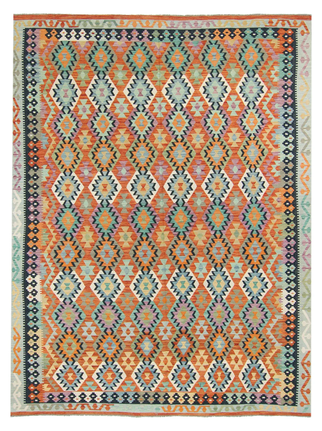 Orientalischer Kelim-Teppich 345 x 262 cm