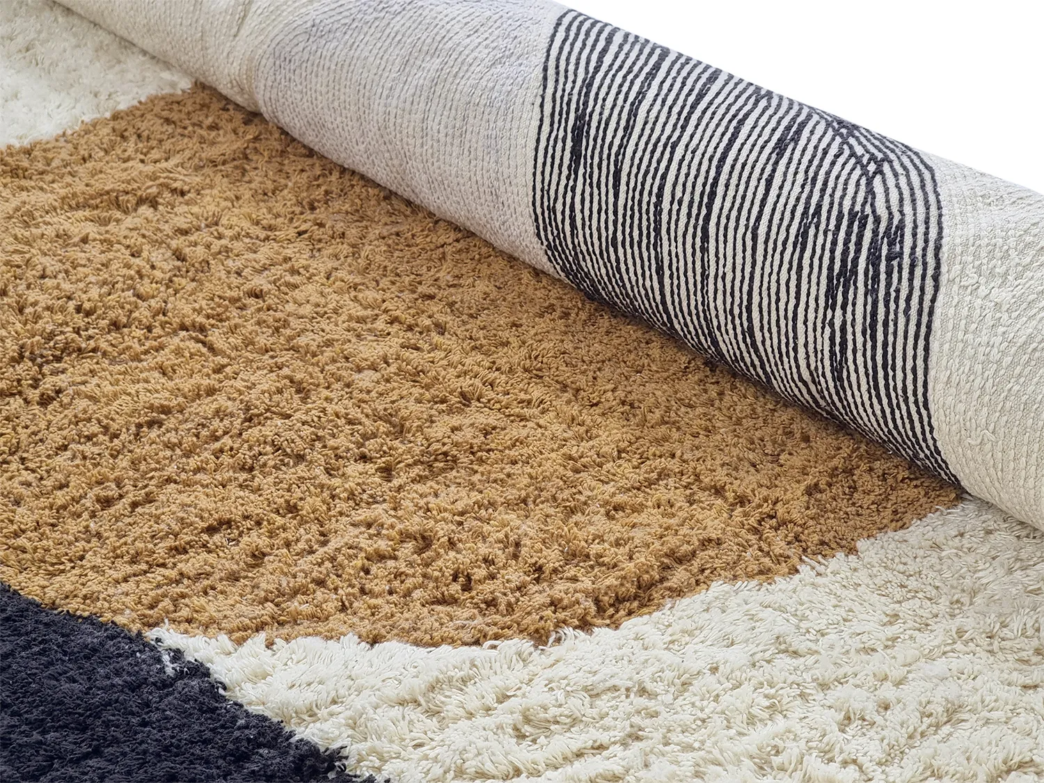 Hochflorteppiche - Mantona Natural Cotton Shaggy (multi)