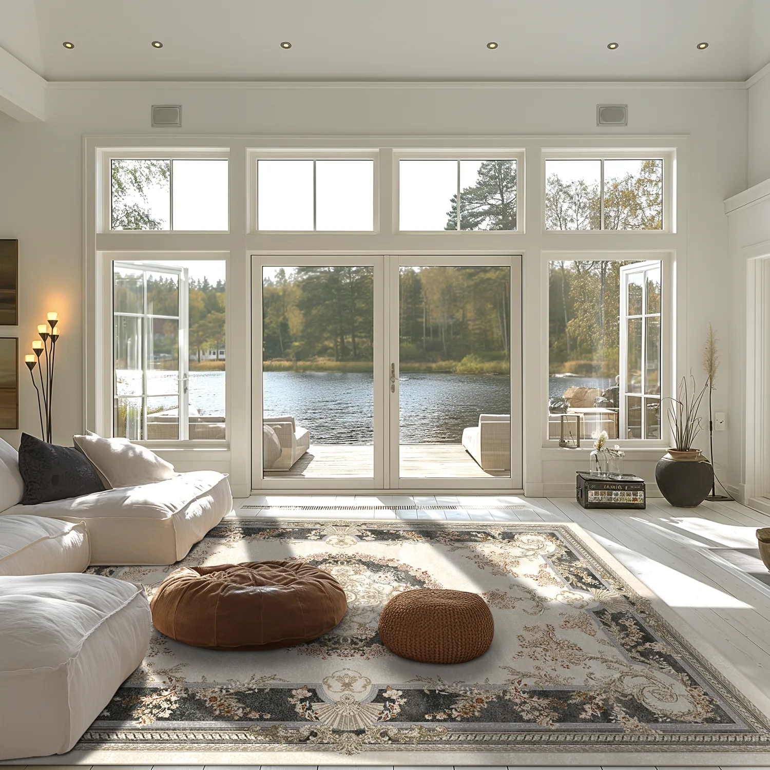 Wilton-Teppich - Marand (grau/beige)
