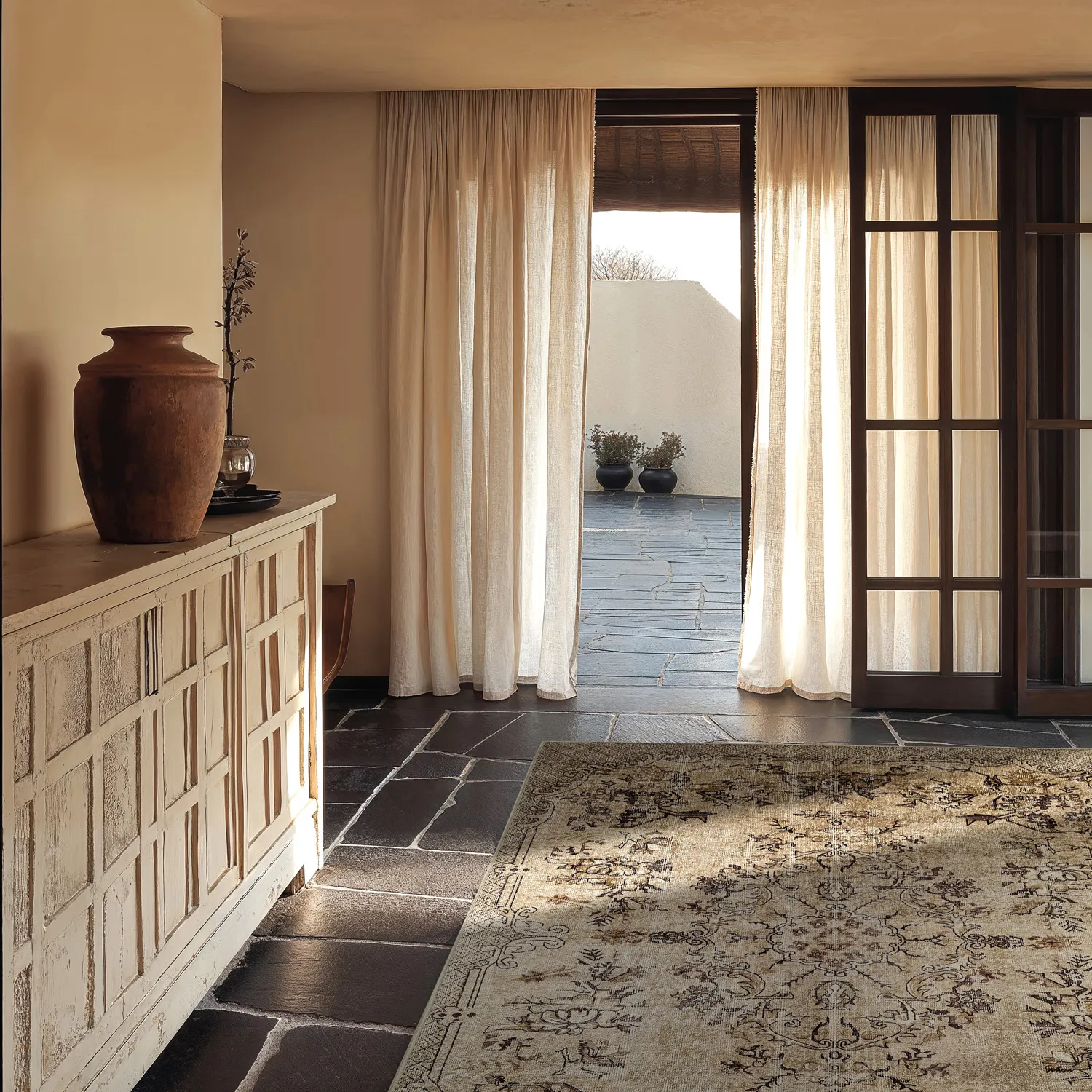 Wilton-Teppich - Rosalie (beige)