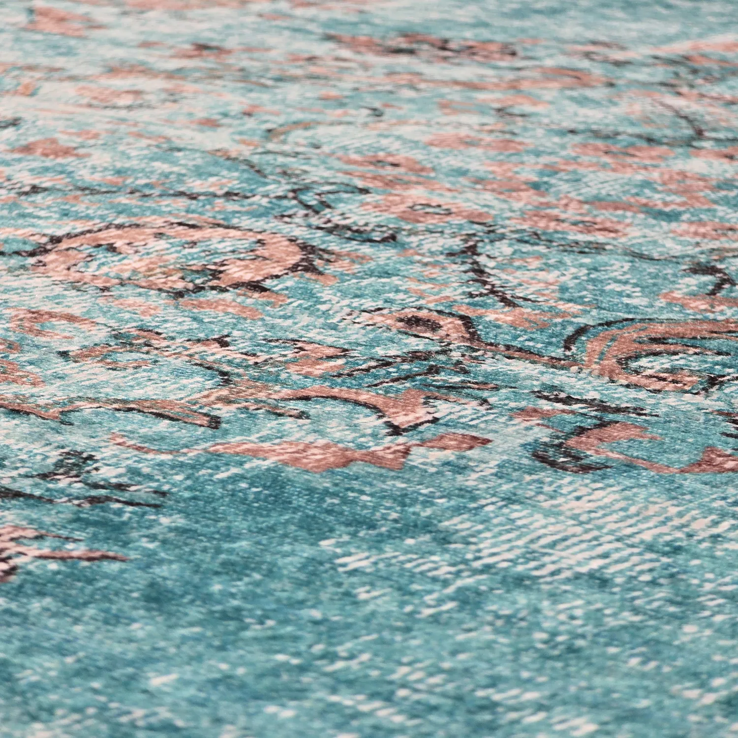 Wilton-Teppich - Rosalie (blau)
