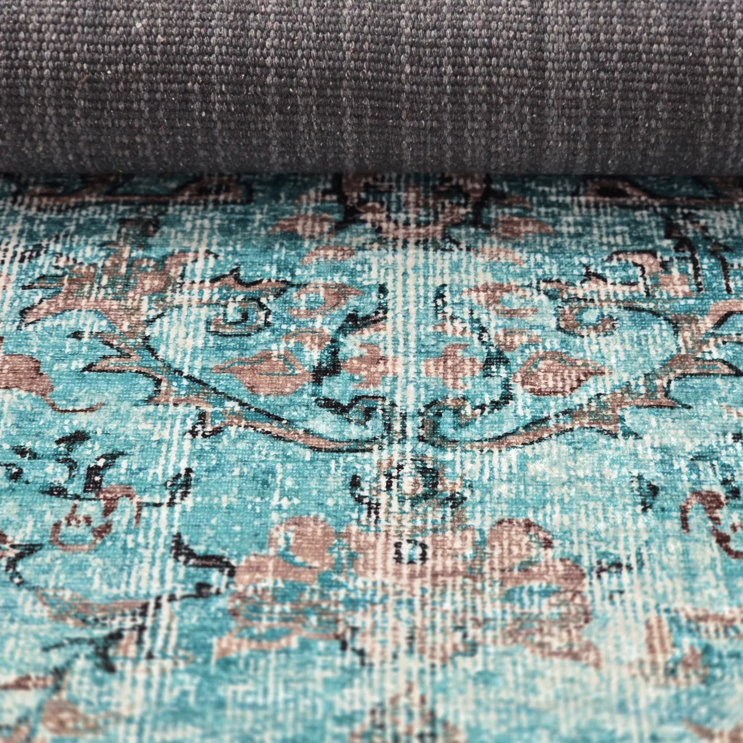 Wilton-Teppich - Rosalie (blau)