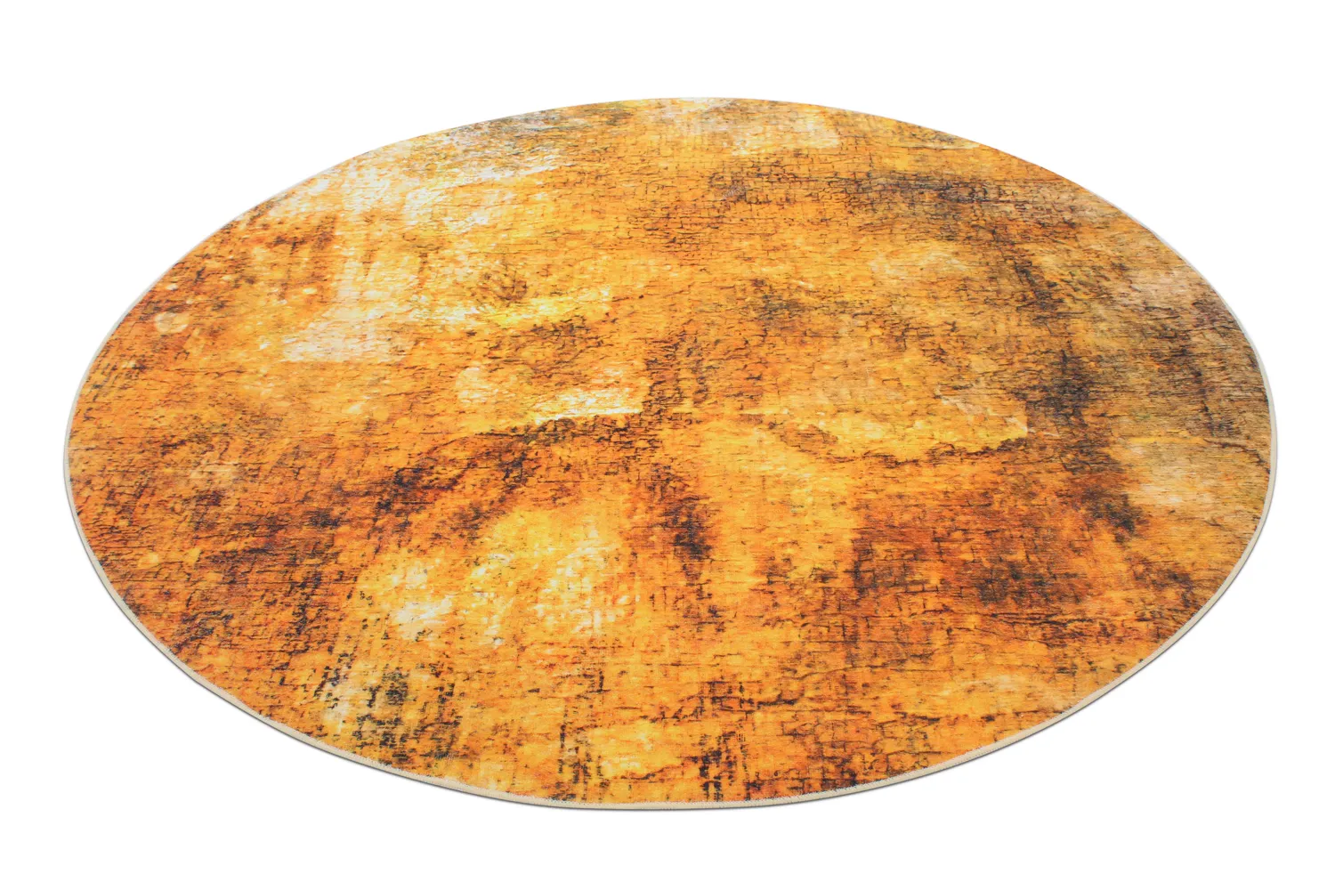 Rund Teppich - Tremes (gold)