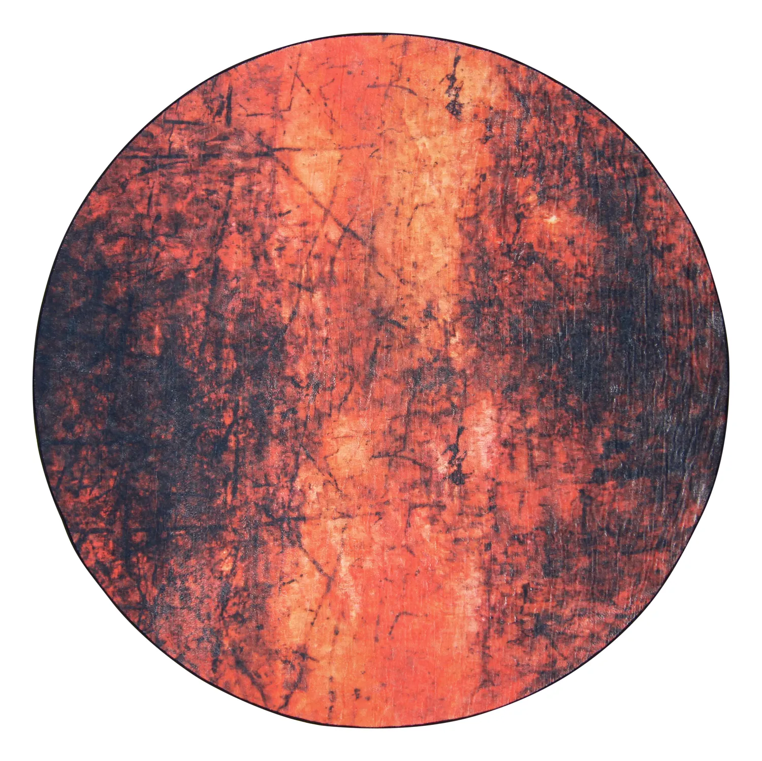 Rund Teppich - Wells (orange)