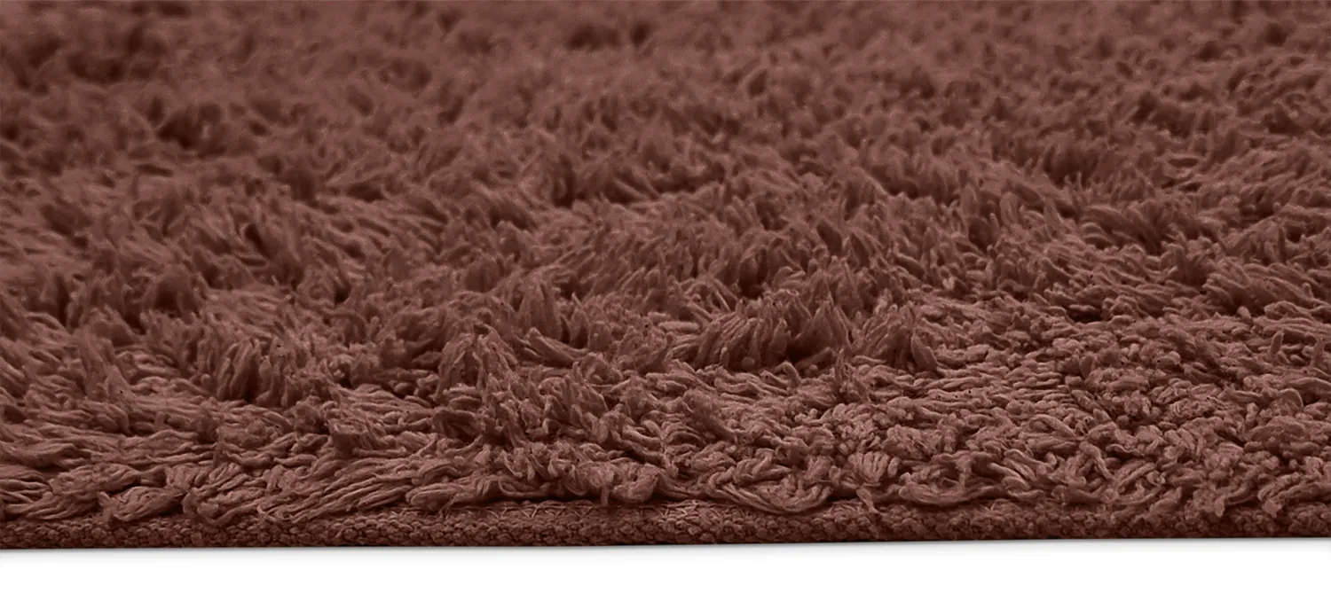 Hochflorteppiche - Alba Natural Cotton Shaggy (braun)