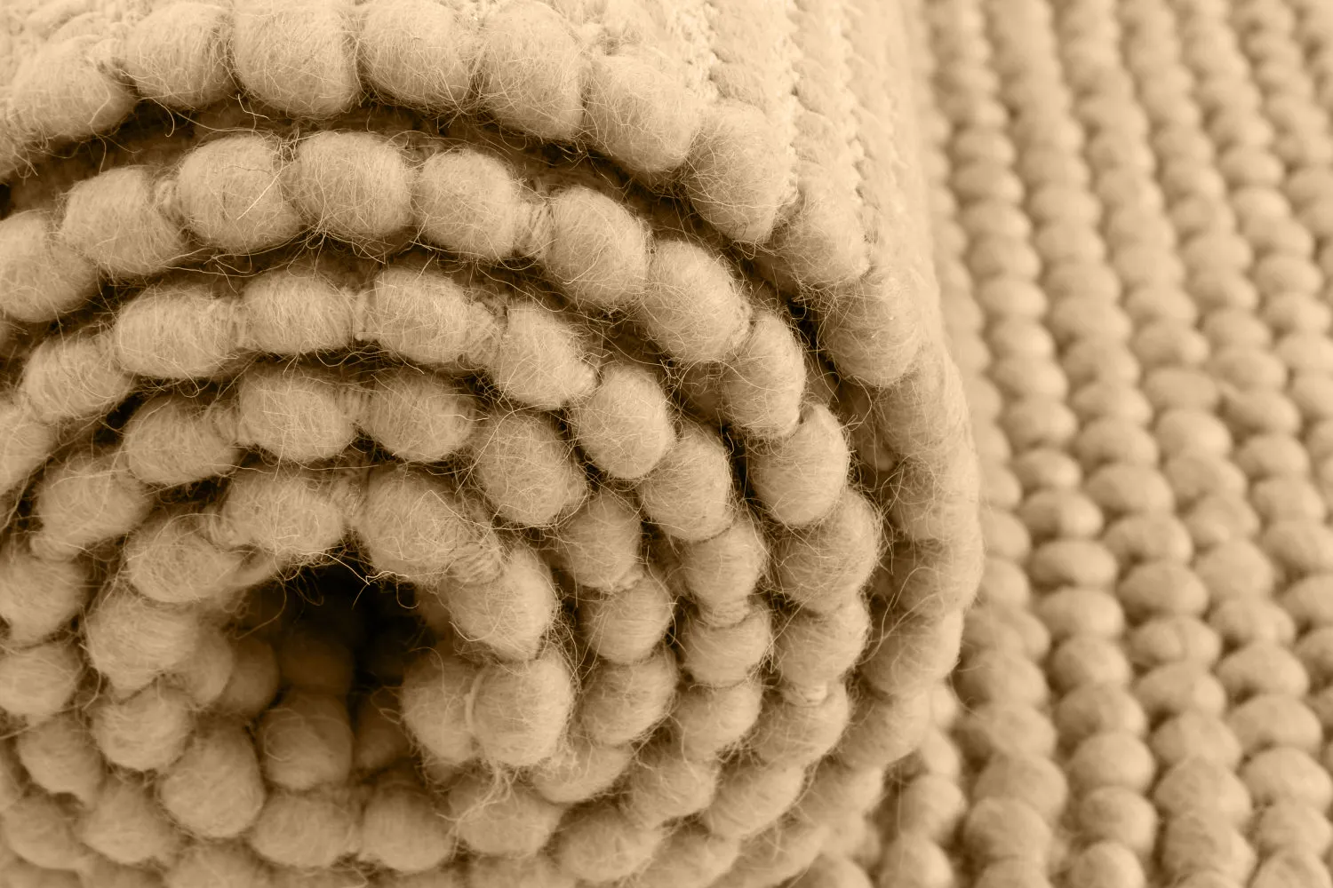 Wollteppich - Avafors Wool Bubble (sand)