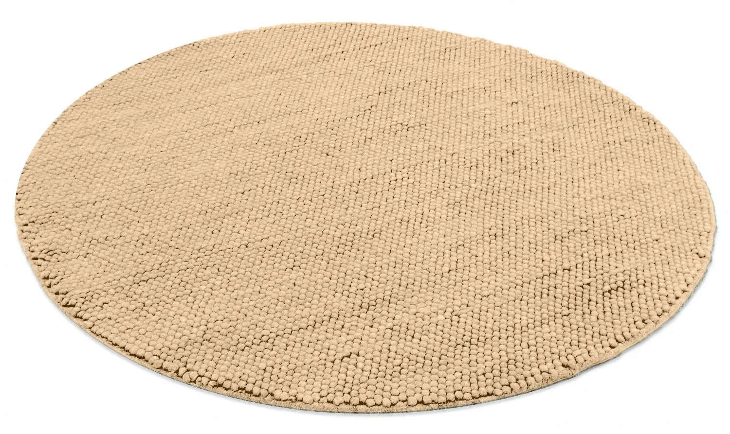 Runde Teppiche - Avafors Wool Bubble (sand)