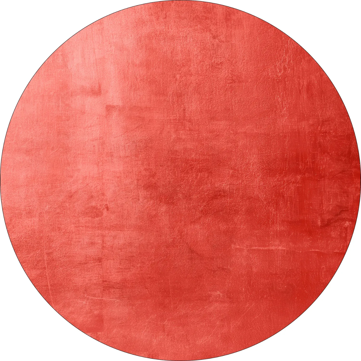 Rund Teppich - Artena (rot)