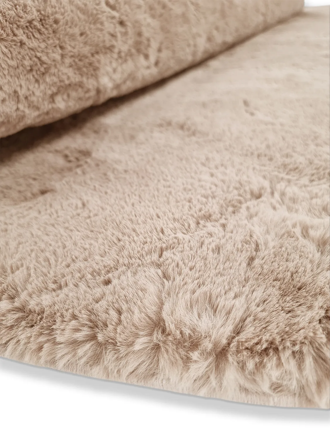 Runde Teppiche - Cloud Super Soft (taupe)