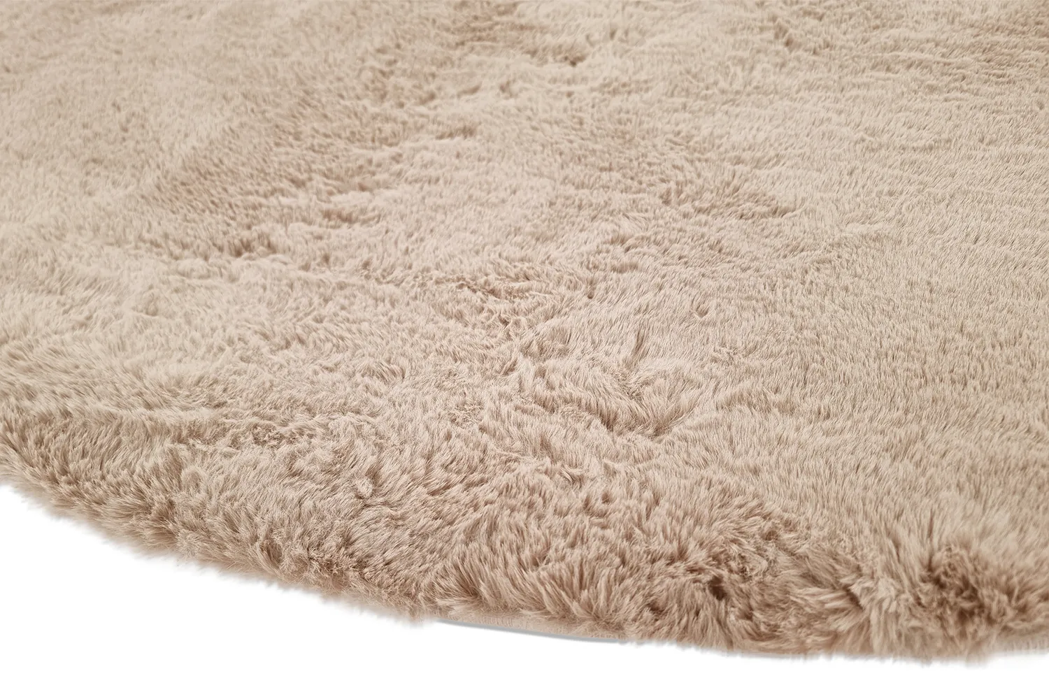 Runde Teppiche - Cloud Super Soft (taupe)