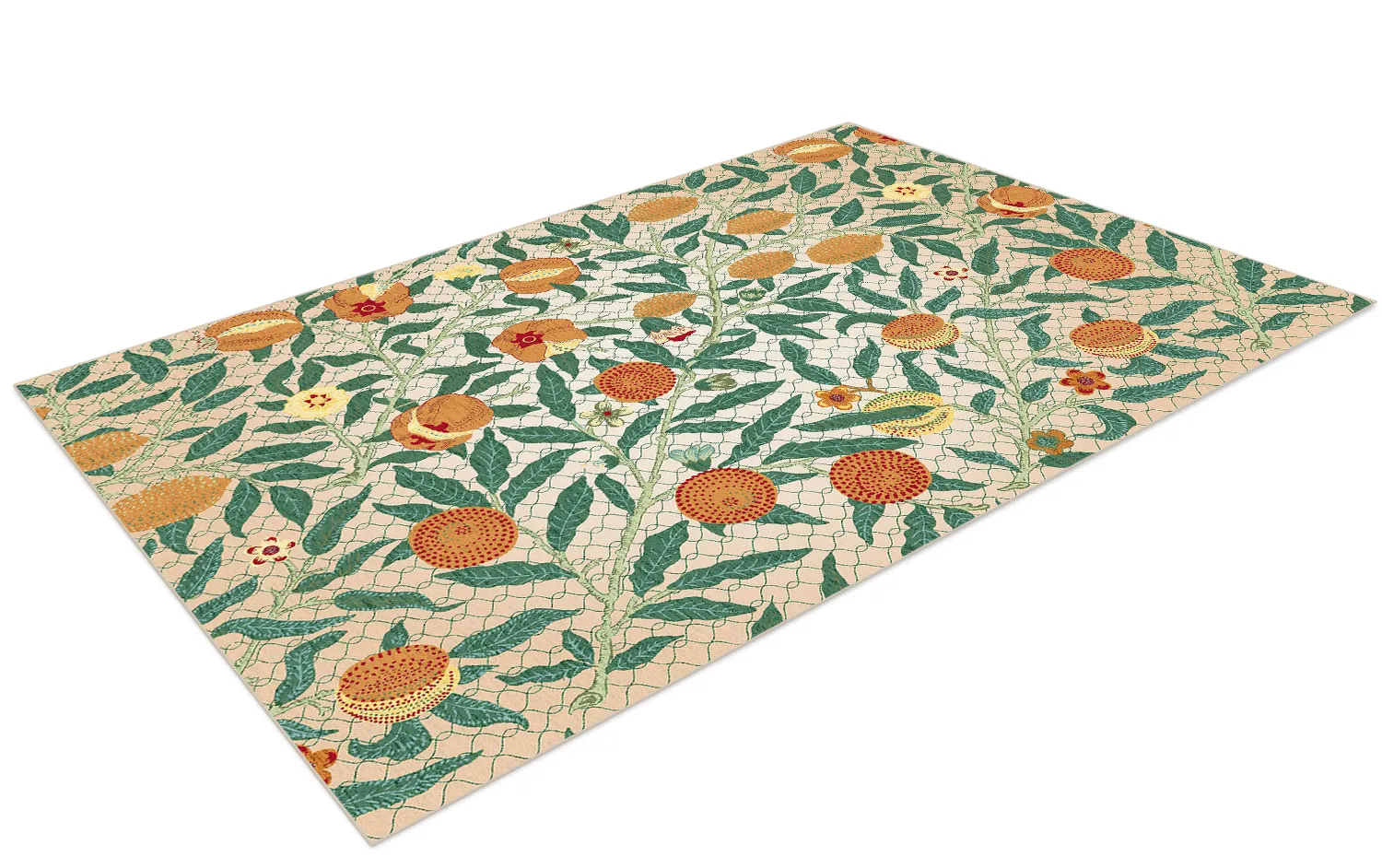 Wilton-Teppich - Cosette (orange/multi)