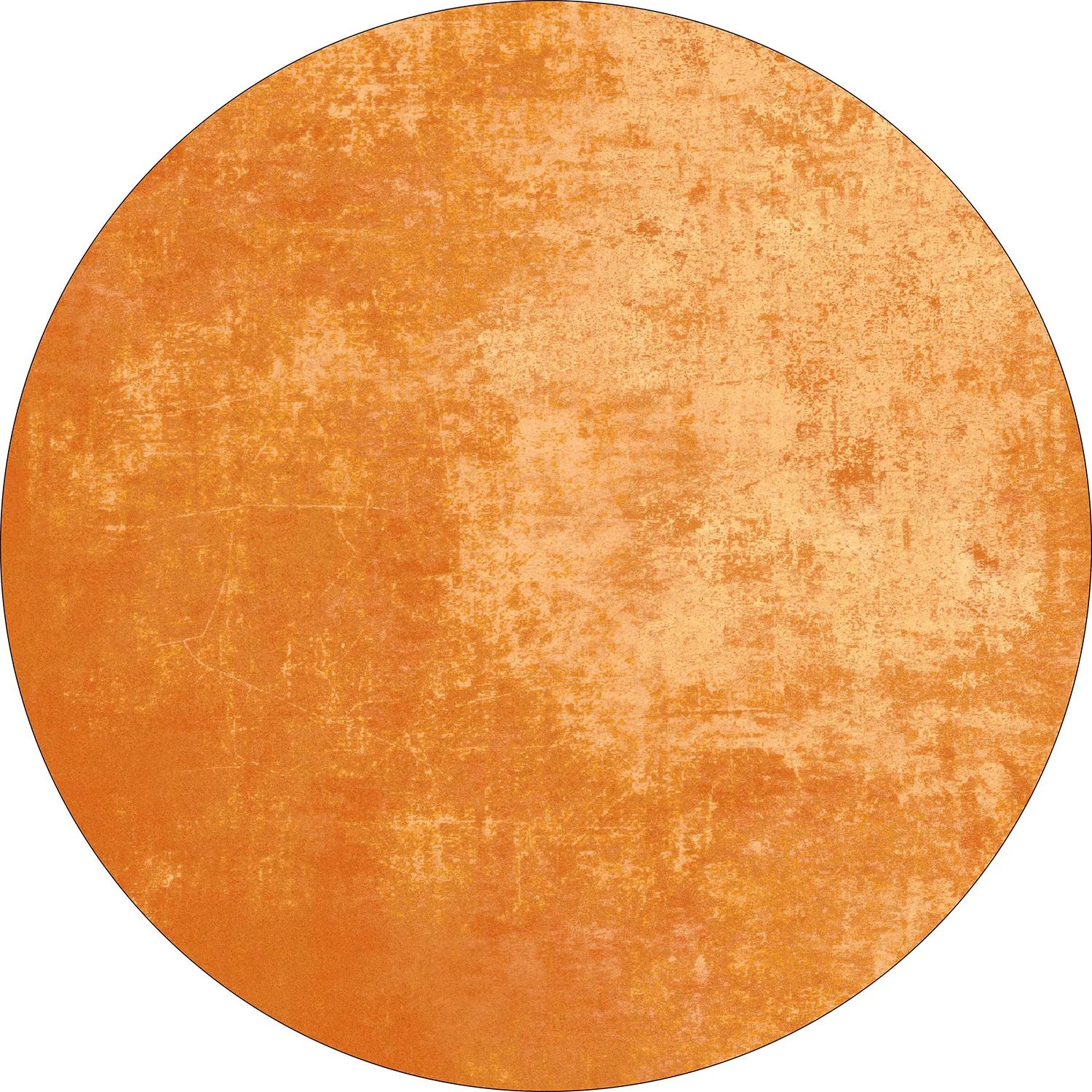 Rund Teppich - Lynton (orange)