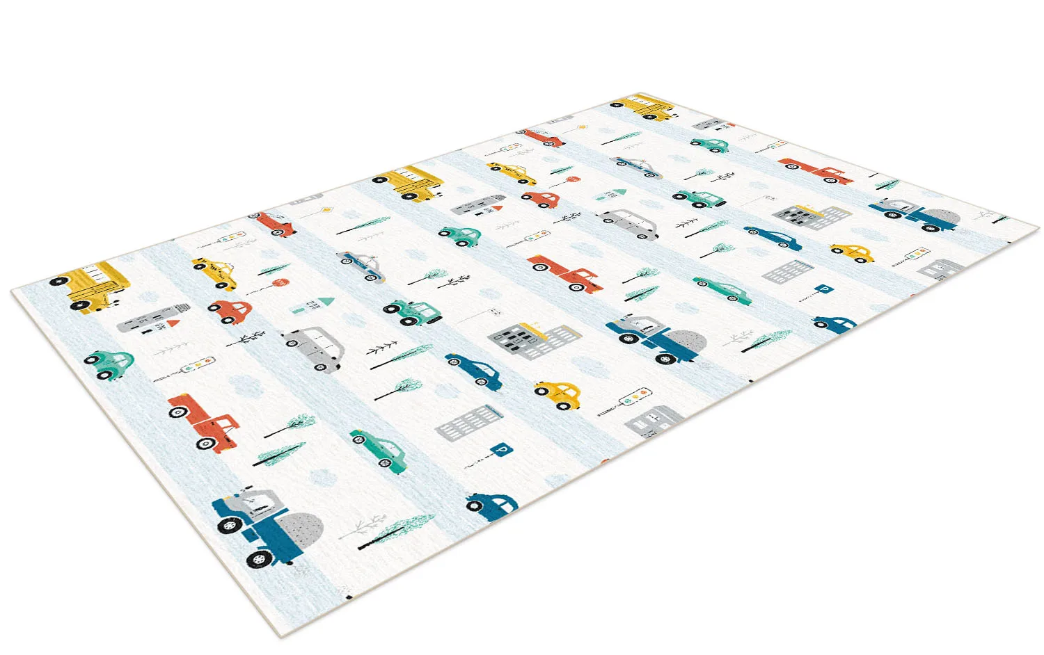 Kinderteppich - Road Cars (multi)