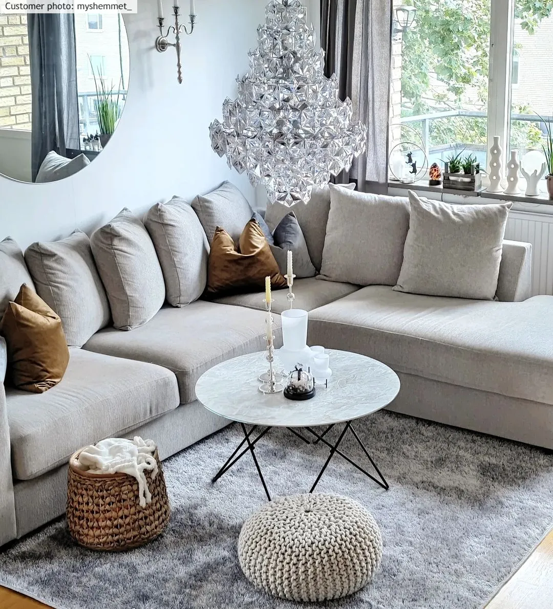 Hochflorteppiche - Cosy (Silber)