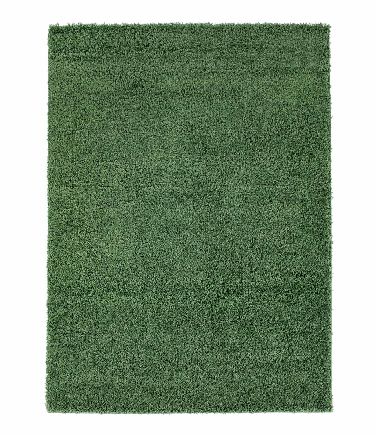 Trim hochflorteppich grün shaggy teppich rund hochflor wohnzimmer 60x120 cm 80x 150 cm 140x200 cm 160x230 cm 200x300 cm