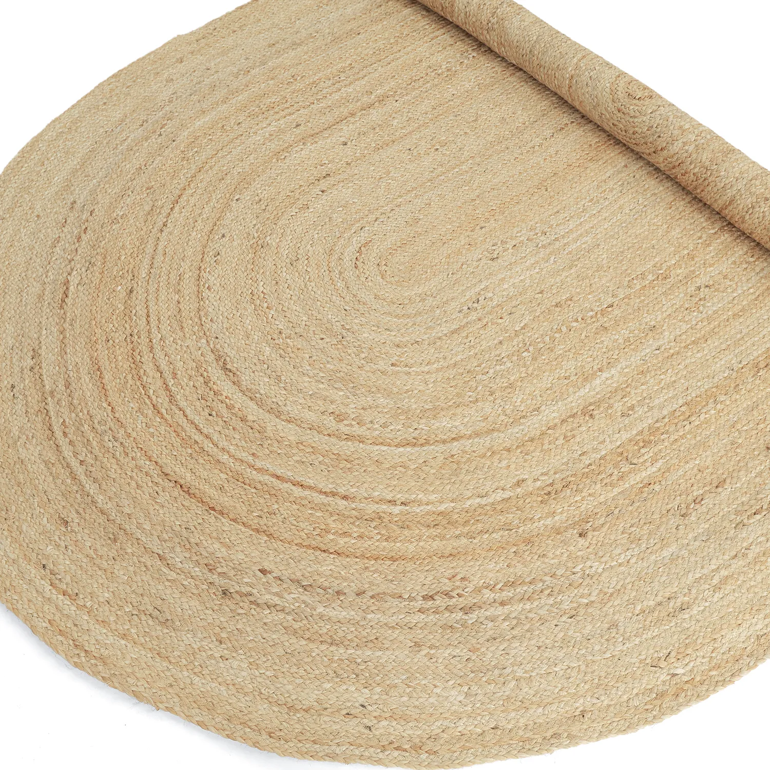 Ovaler Juteteppich - San Francisco (jute)