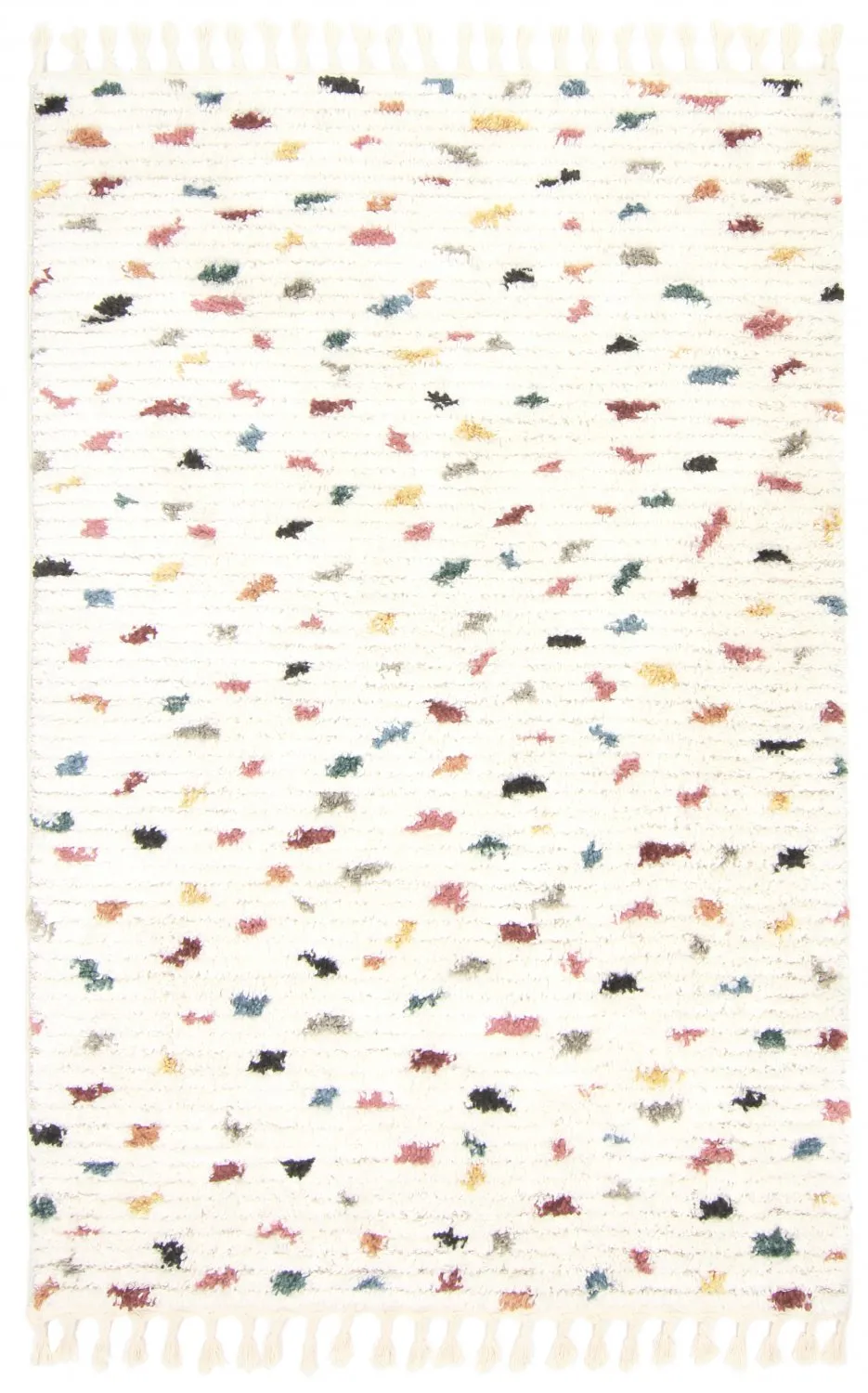 Hochflorteppiche - Luzi (beige/multi)