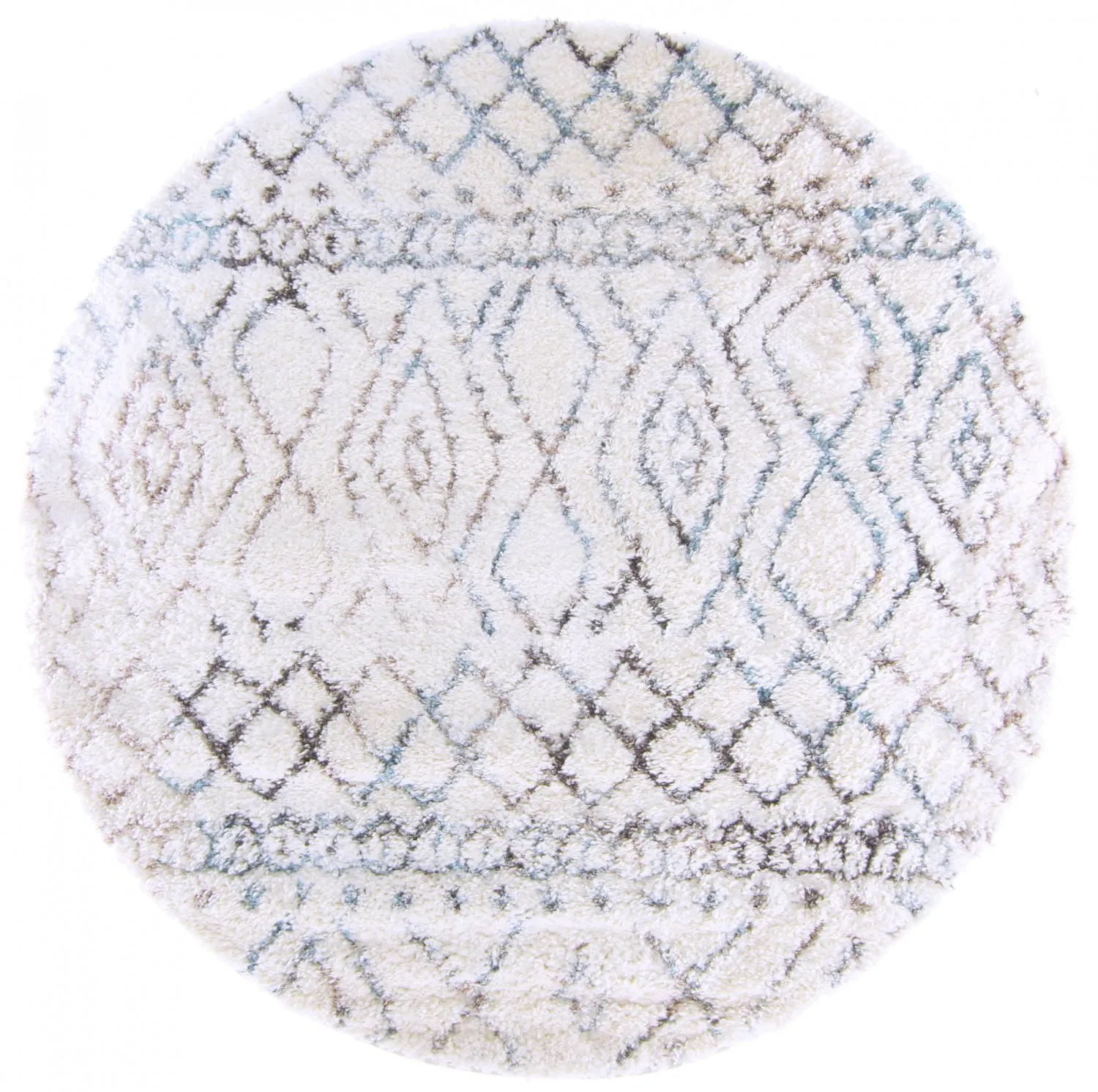 Runde Teppiche - Marini (blau/multi)