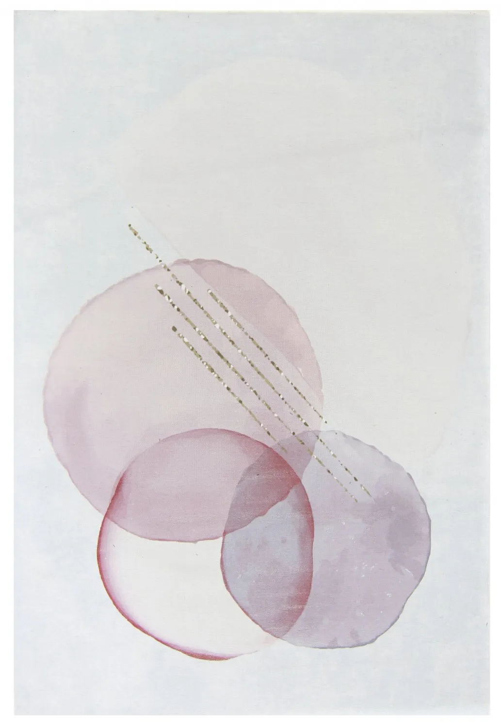 Wilton-Teppich - Layon (grau/rosa)