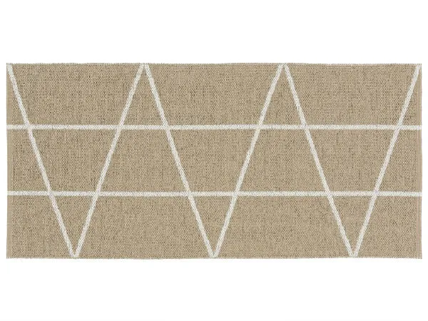 Kunststoffteppiche - Der Horred-Teppich Viggen (beige)