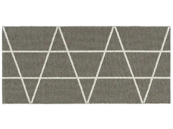 Kunststoffteppiche - Der Horred-Teppich Viggen (grau)