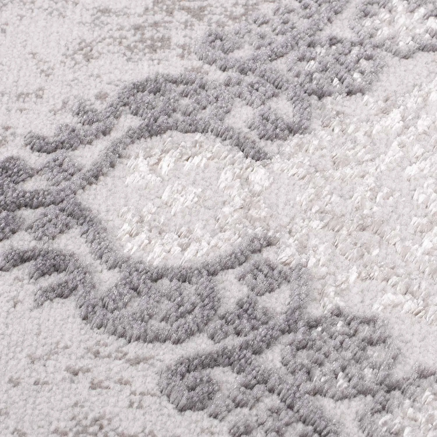 Wilton-Teppich - Sari (grau)