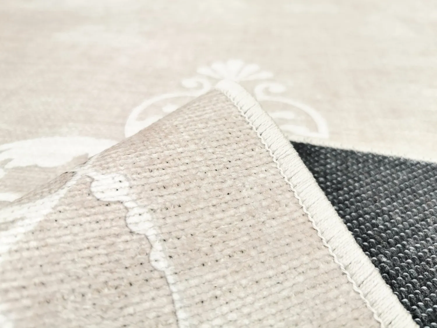 Wilton-Teppich - Santi (beige/weiß)