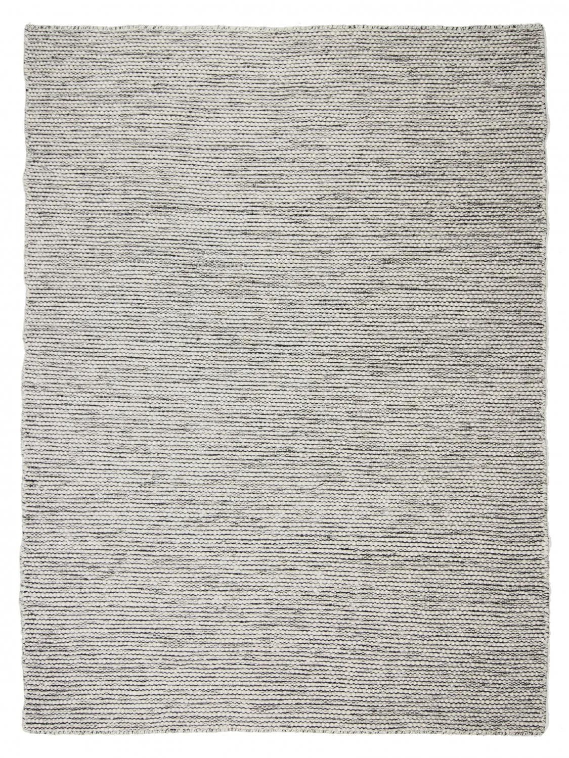 Wollteppich - Otago (grau/schwarz)