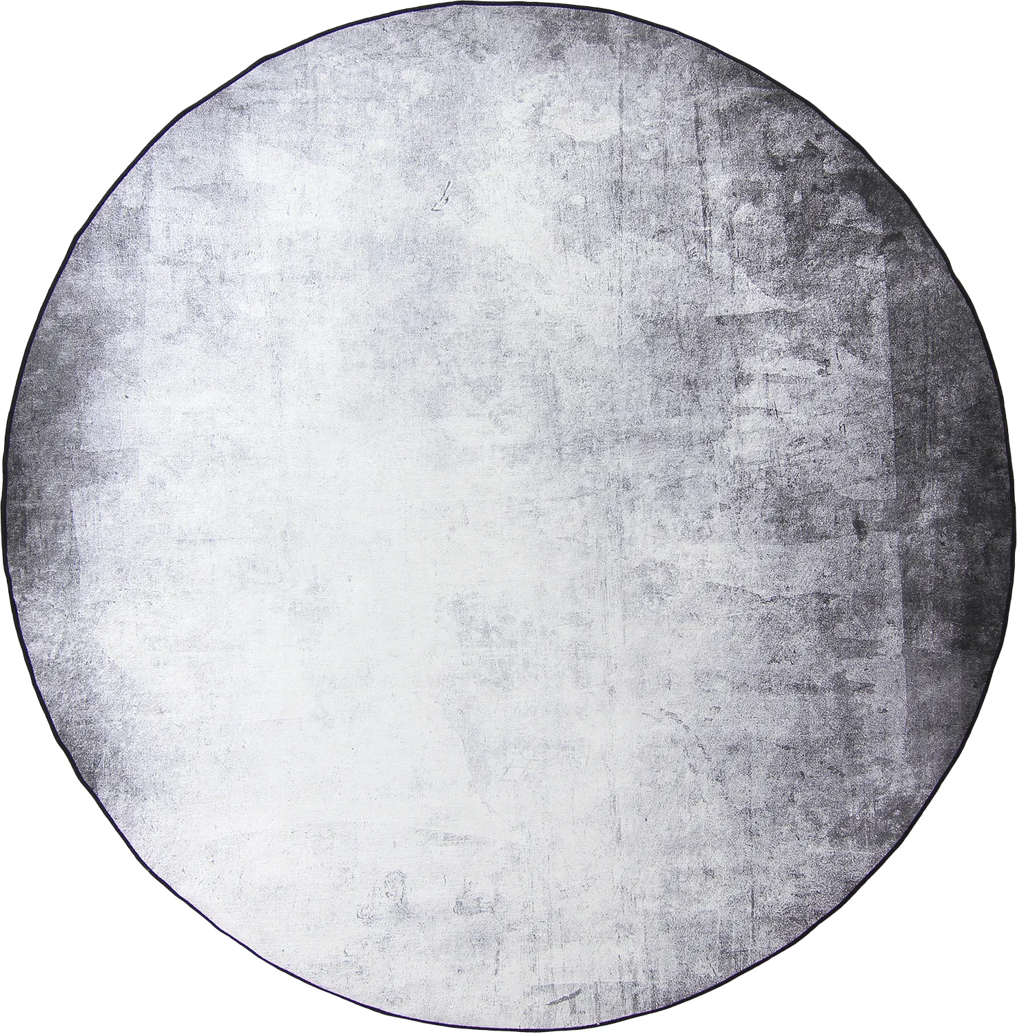 Rund Teppich - Rosia (blau/grau)