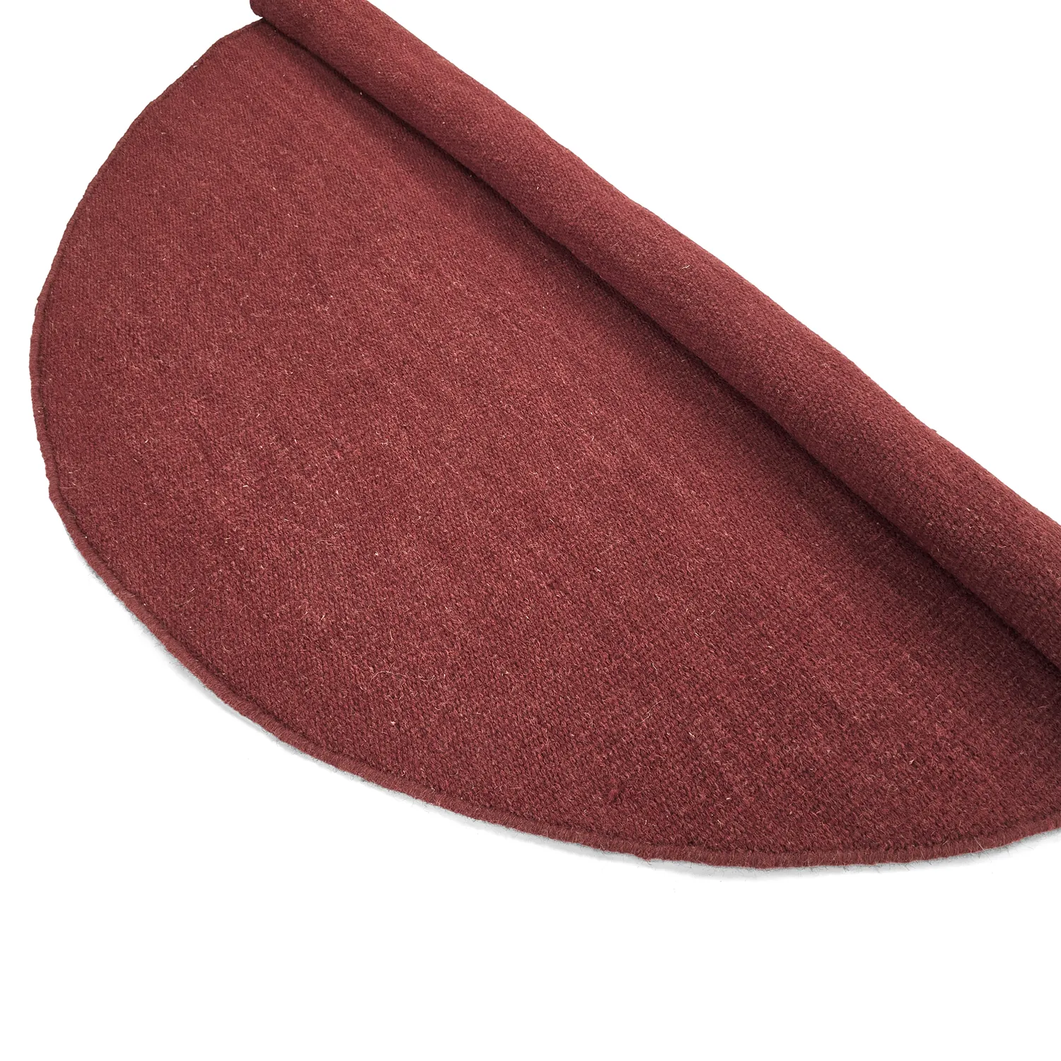 Rund Teppich - Hamilton (tiefrot)