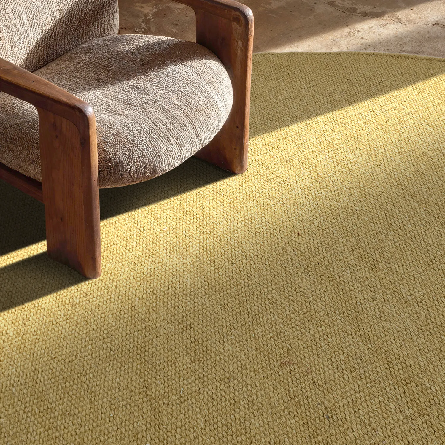 Rund Teppich - Hamilton (mustard)