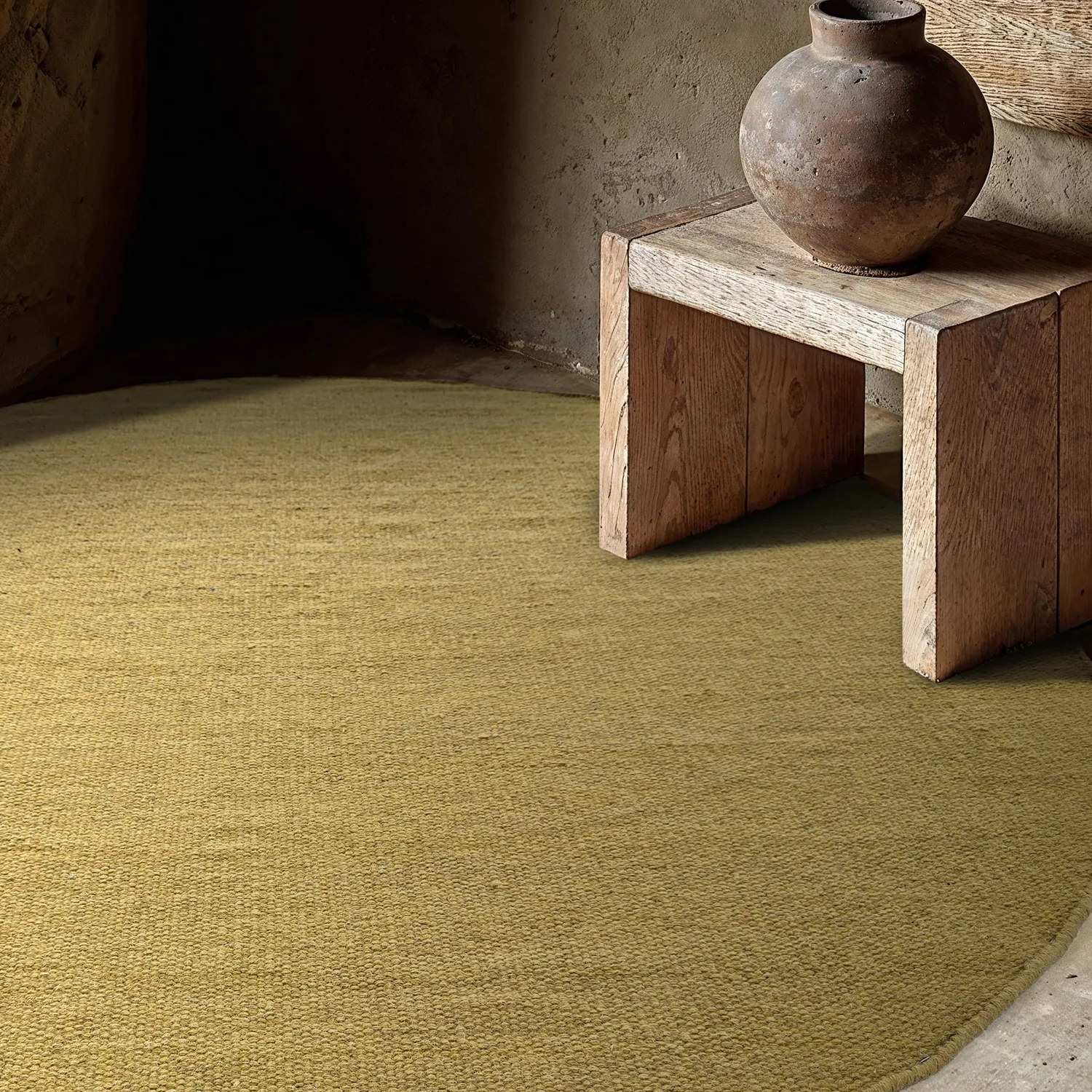 Rund Teppich - Hamilton (mustard)