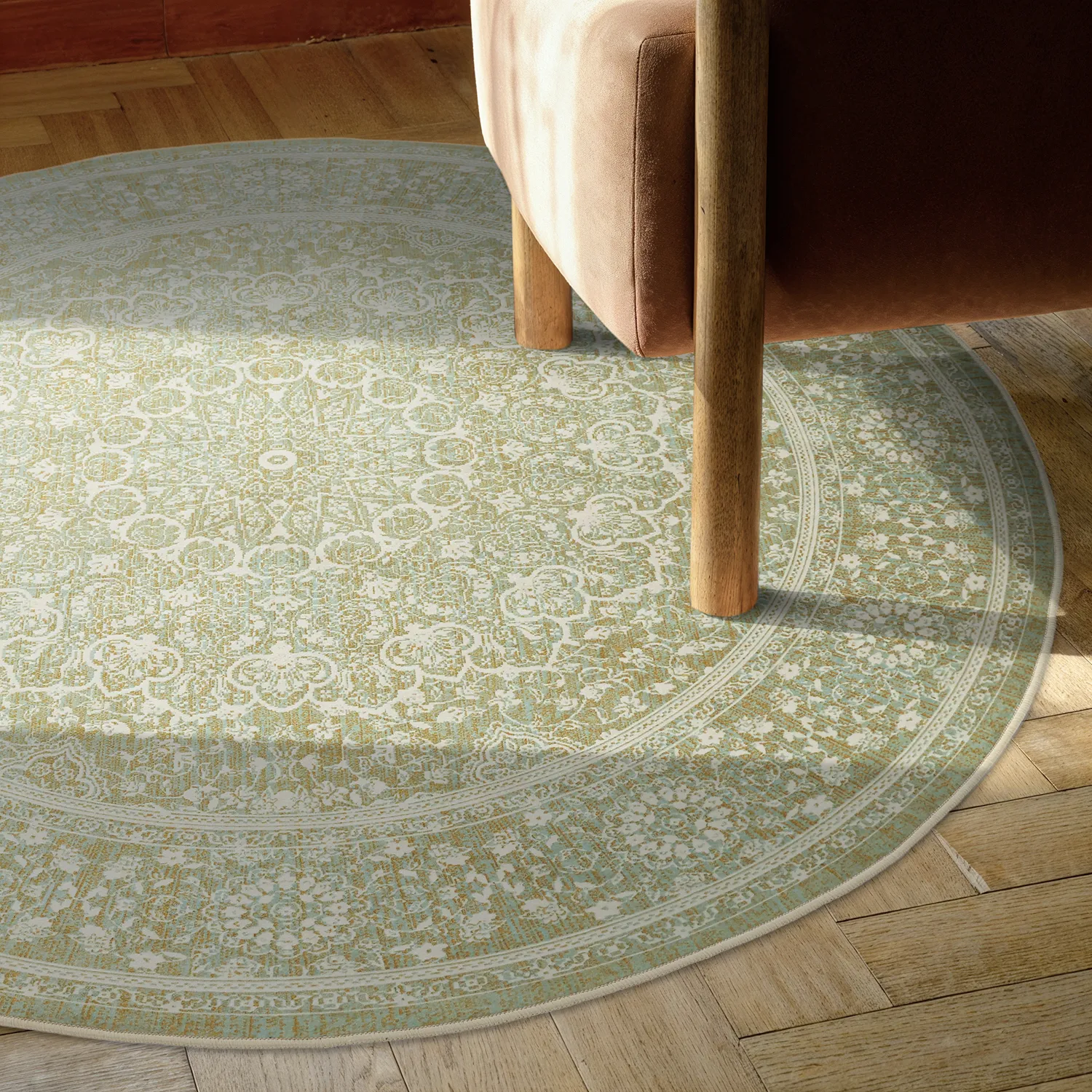 Runde Teppiche - Vivian (beige)
