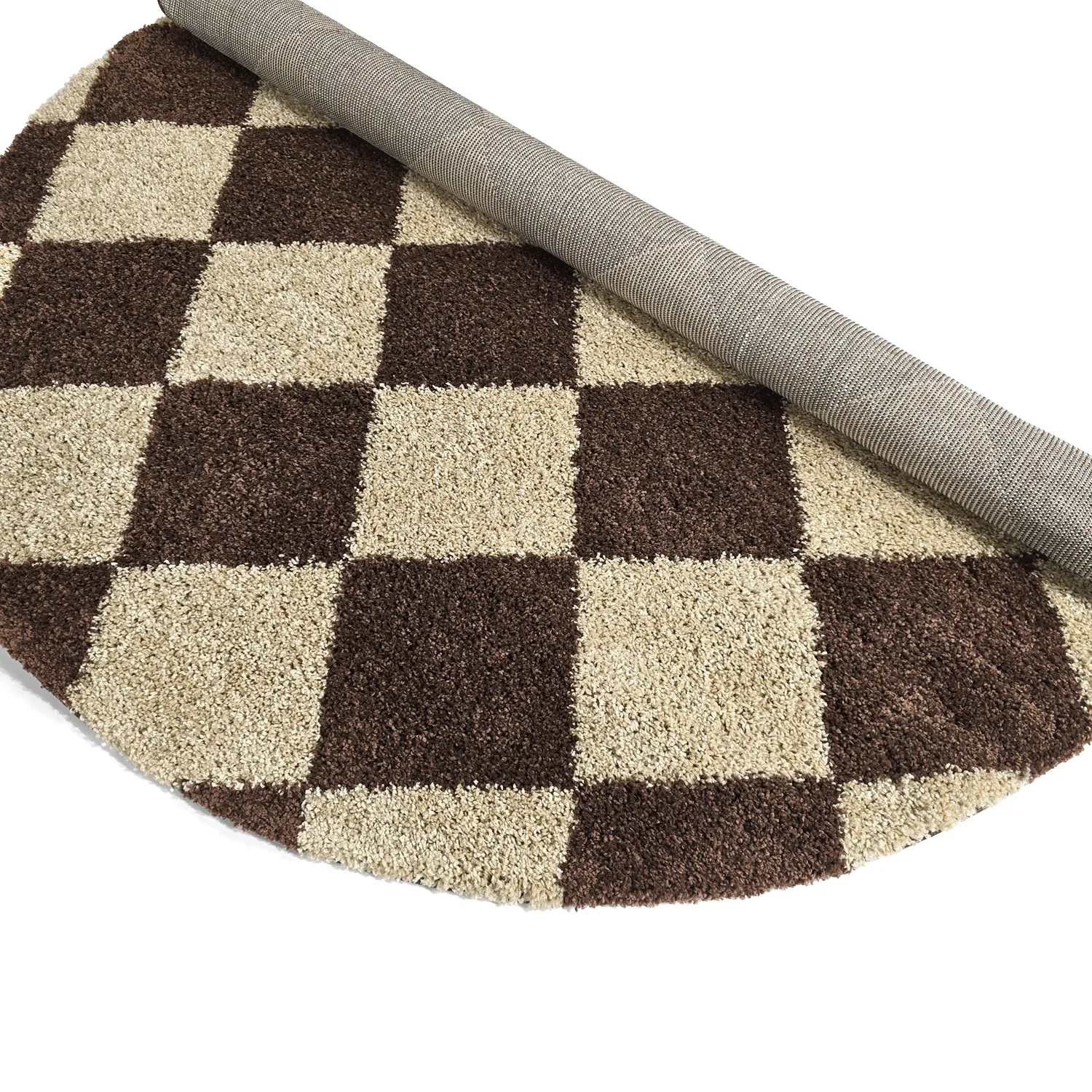 Runde Teppiche - Albi (braun/beige)