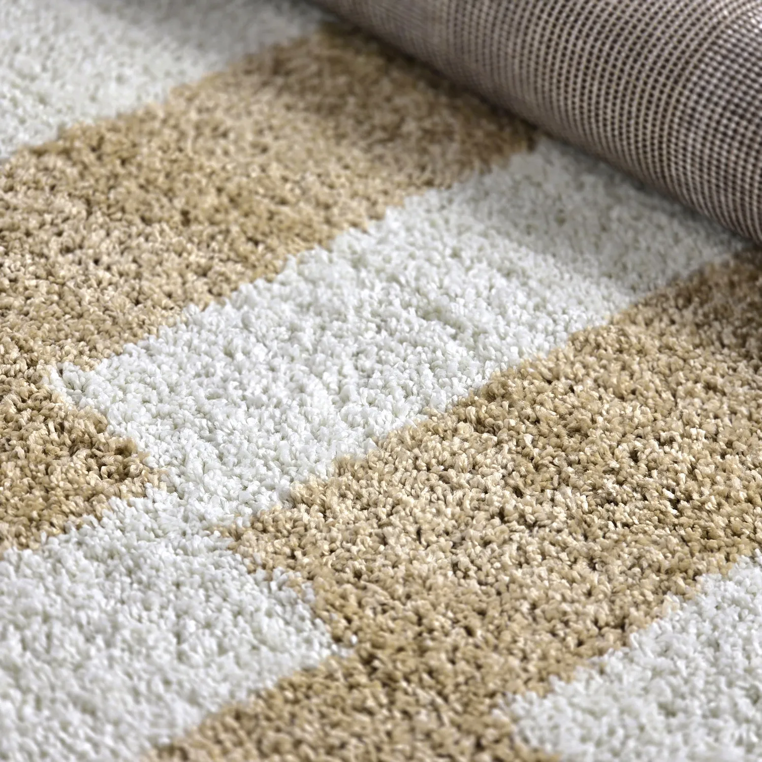 Runde Teppiche - Tamri (beige/weiß)