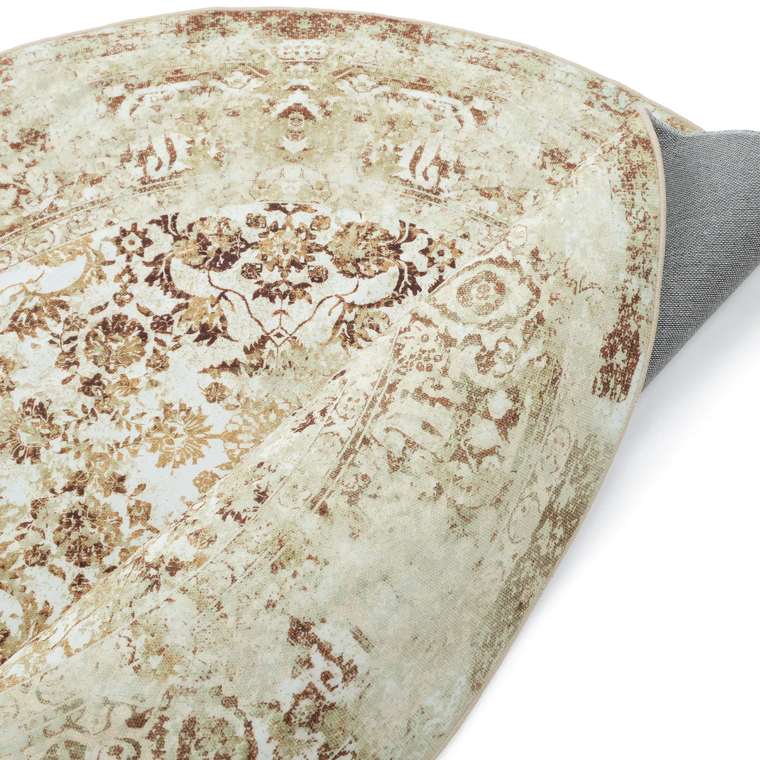 Rund Teppich - Denizli (beige)