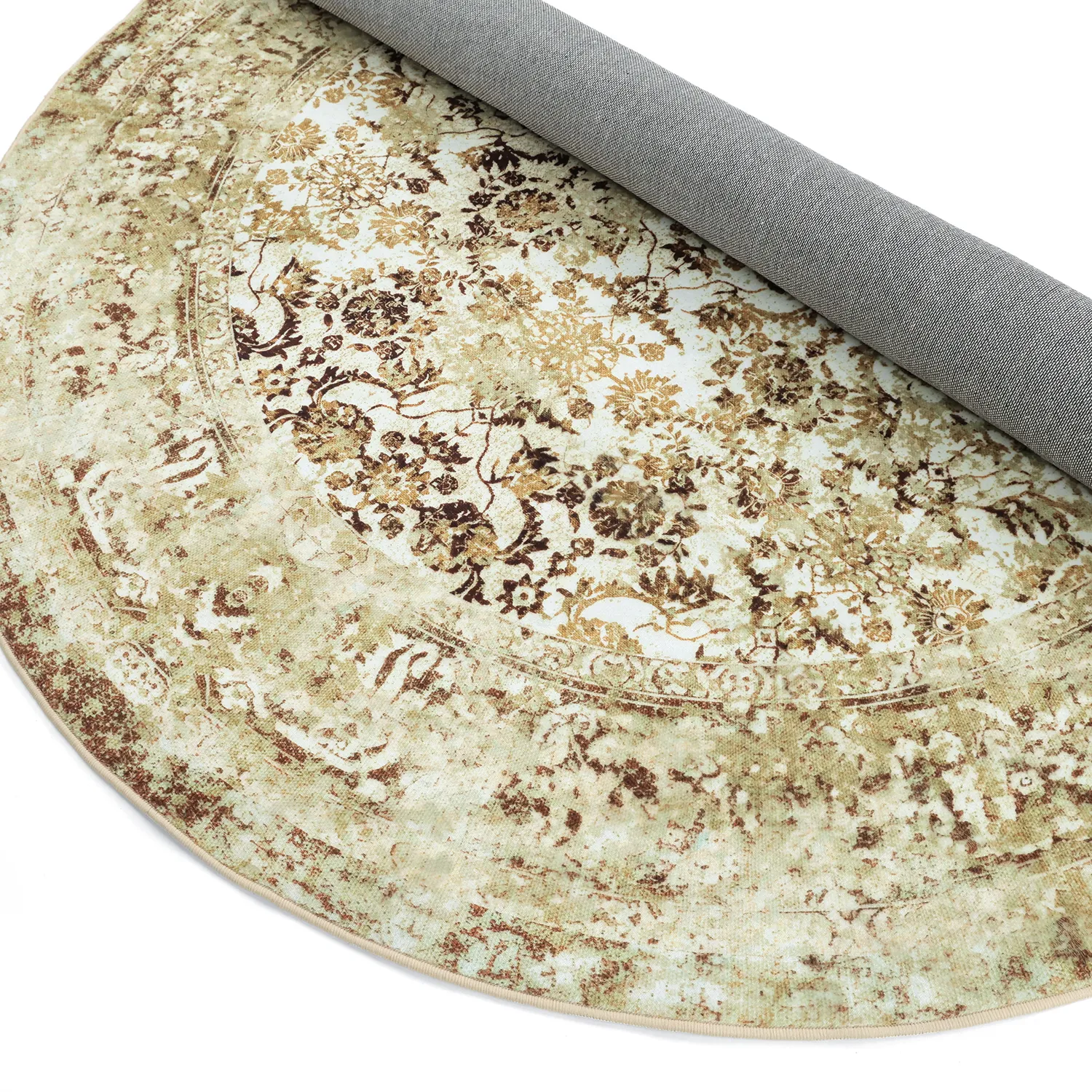 Rund Teppich - Denizli (beige)