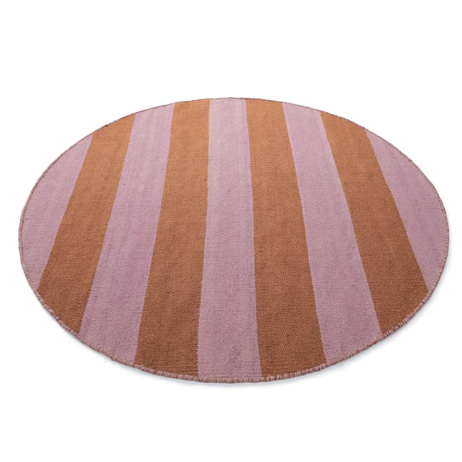 Rund Teppich - Garine (orange/rosa)