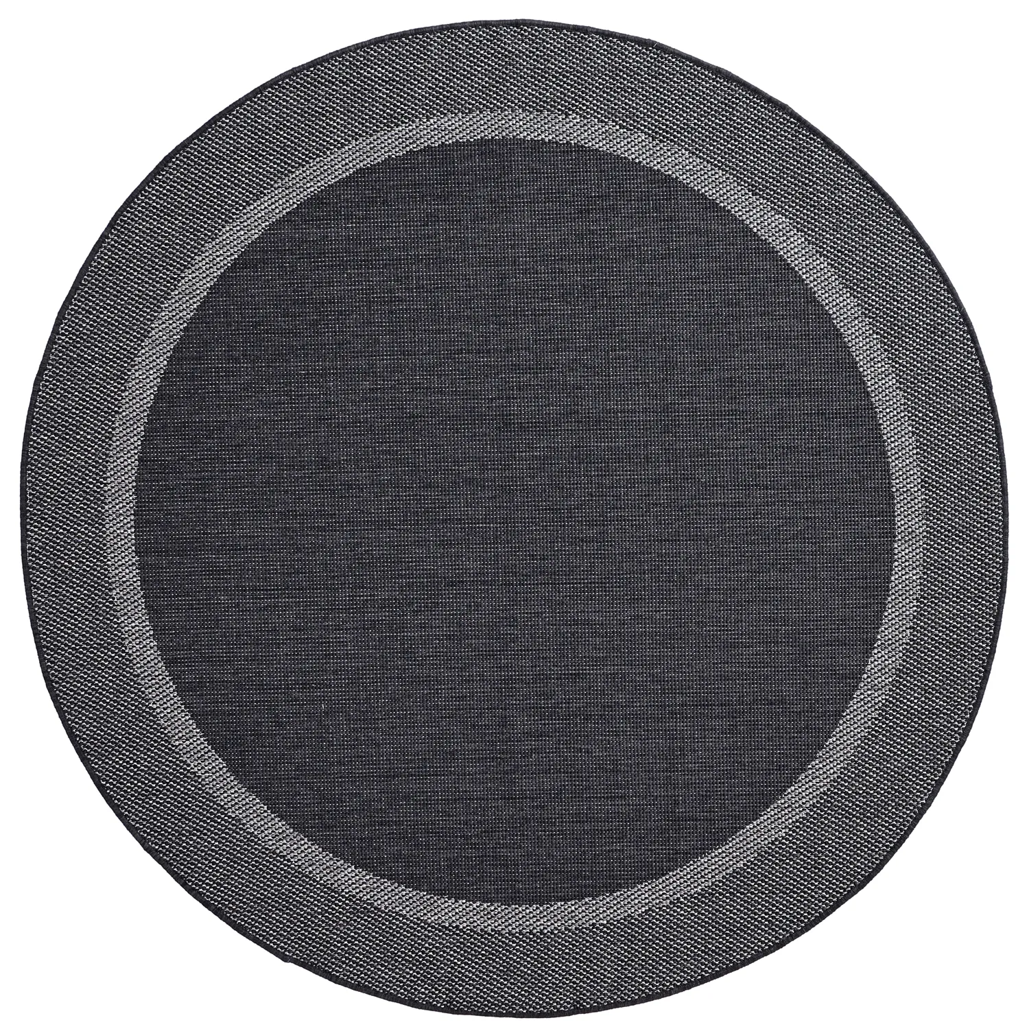 Rund Teppich - Indoor/Outdoor Alta (anthrazit)