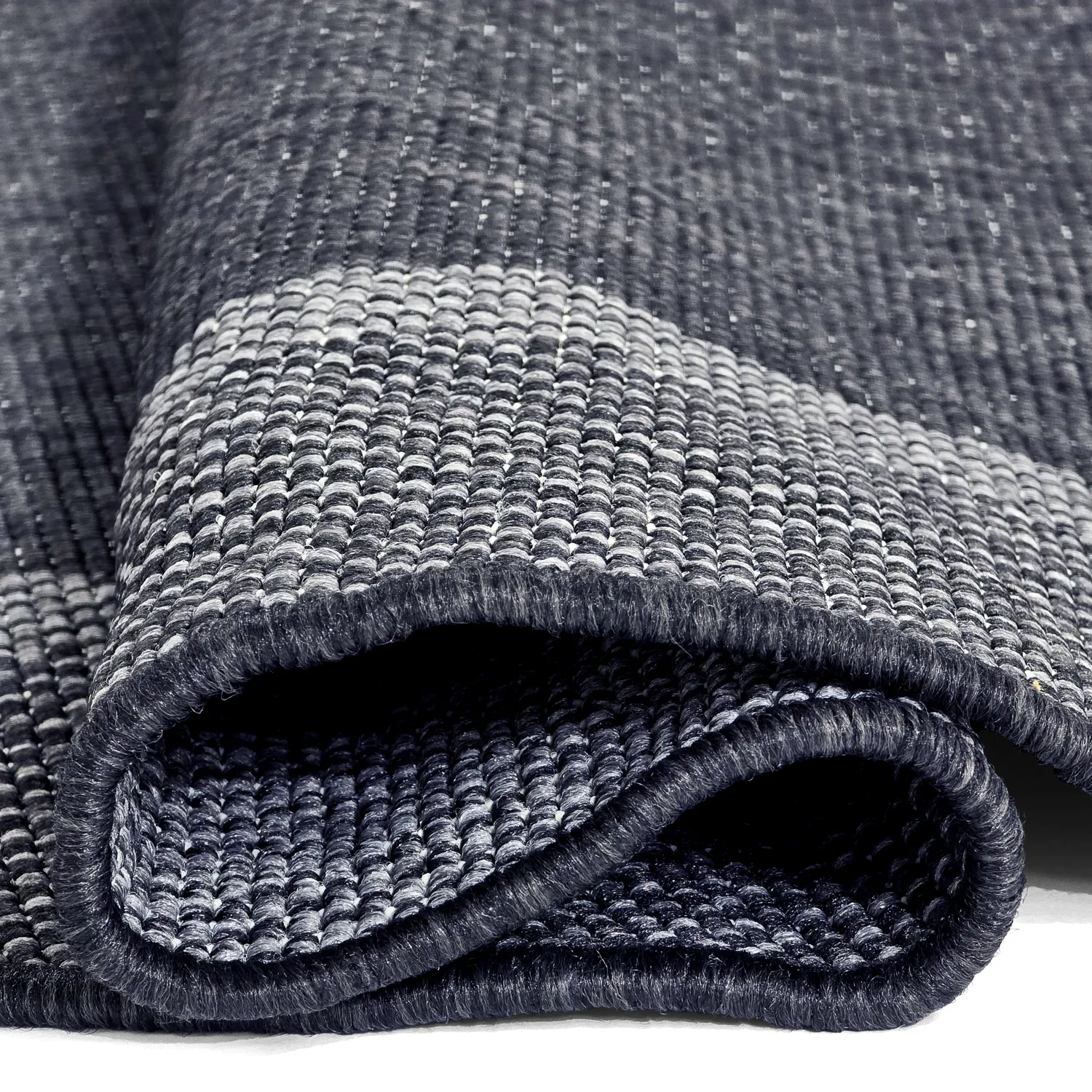 Rund Teppich - Indoor/Outdoor Alta (anthrazit)